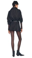 SUPER OS BF NK SHIRT FLARED MINI DRESS