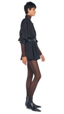 SUPER OS BF NK SHIRT FLARED MINI DRESS