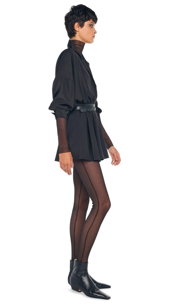 SUPER OS BF NK SHIRT FLARED MINI DRESS - Image 10