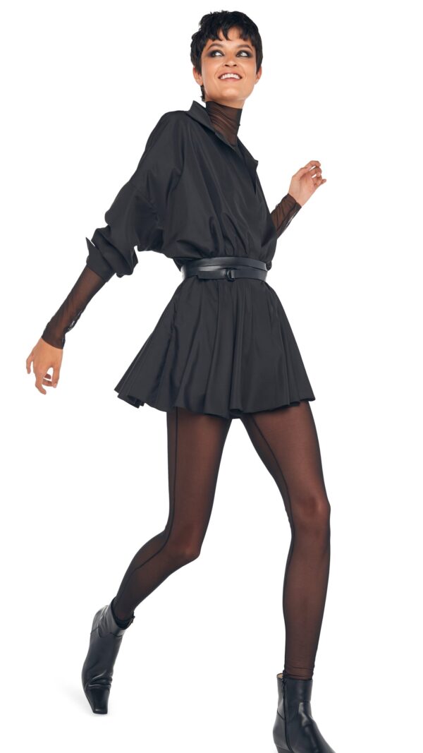 SUPER OS BF NK SHIRT FLARED MINI DRESS - Image 11