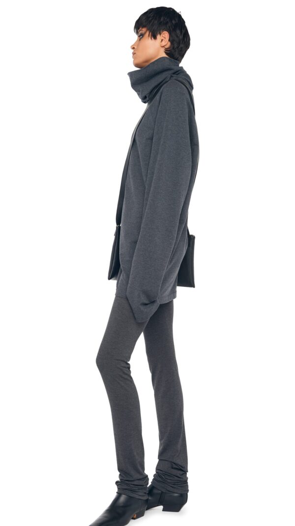 OS RAGLAN SLEEVE TURTLENECK MINI DRESS - Image 2
