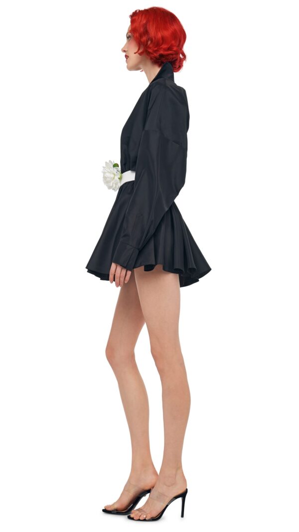 SUPER OS BF NK SHIRT FLARED MINI DRESS - Image 2