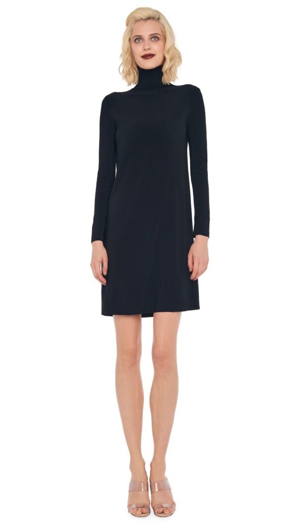 TURTLENECK DRESS TO KNEE