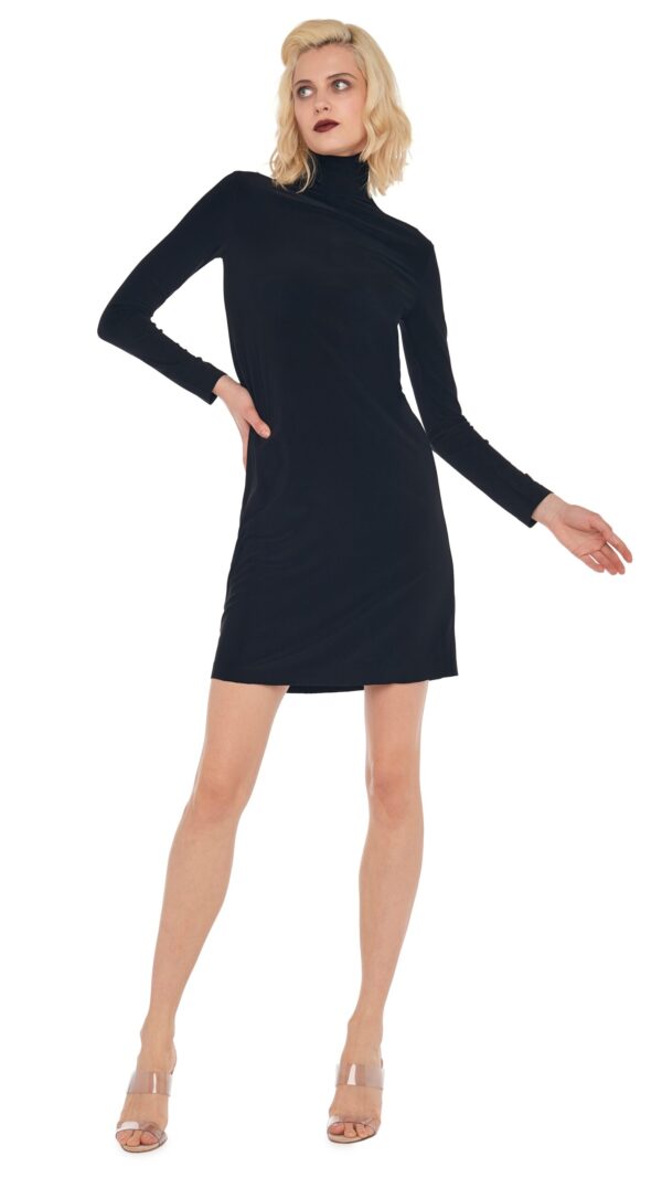 TURTLENECK DRESS TO KNEE - Image 6