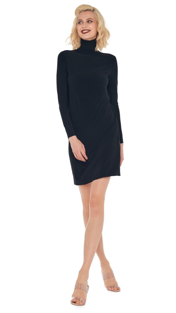 TURTLENECK DRESS TO KNEE - Image 4