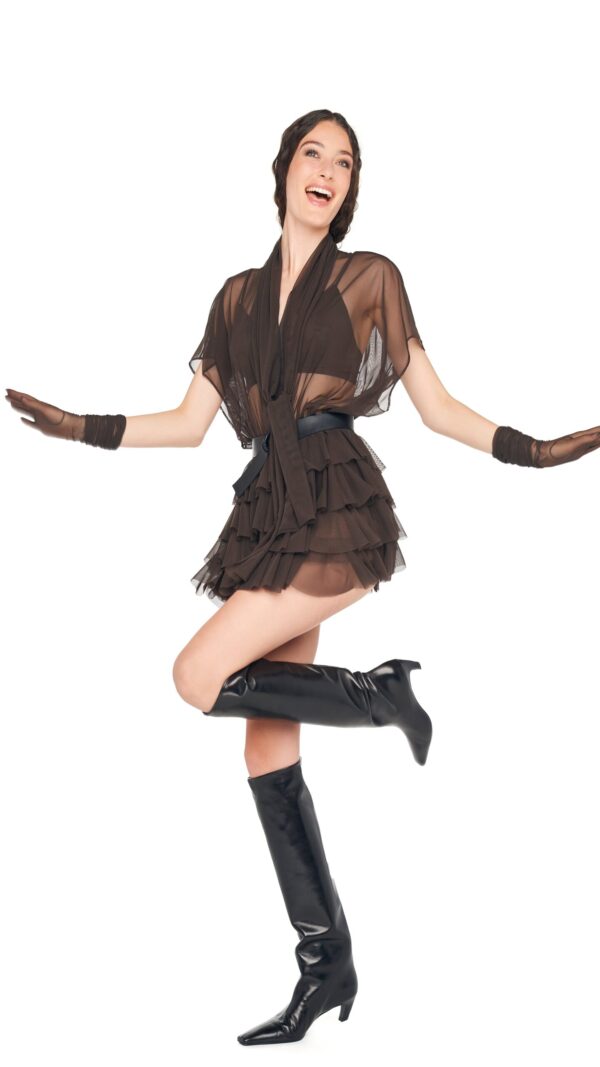 LAUREN MINI DRESS W/BOW - Image 7