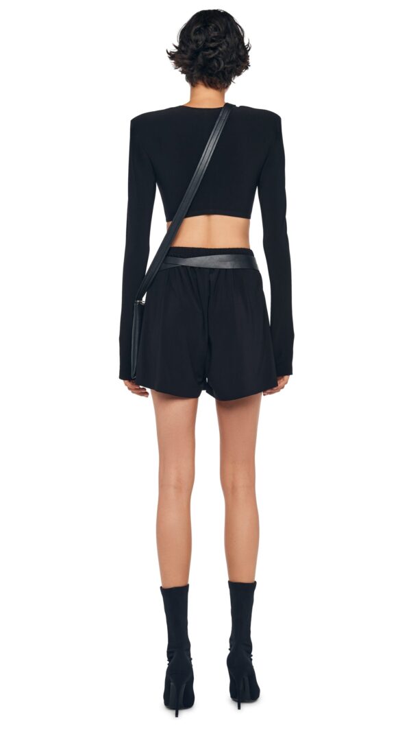 CROPPED SHOULDER PAD TOP - Image 4
